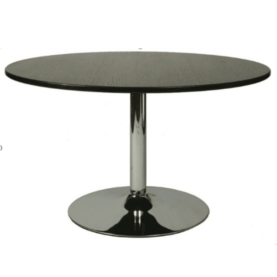 Meeting Table: Round with Chrome leg - Classic Furniture Dubai UAE