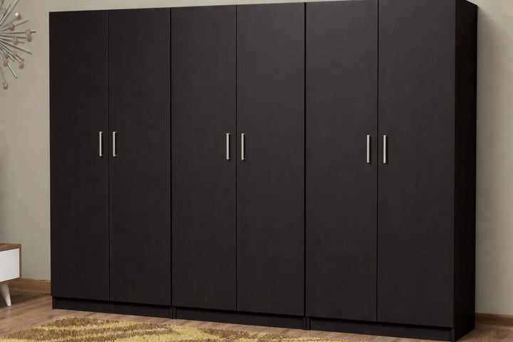Wardrobe, 6 Door, MDF Custom