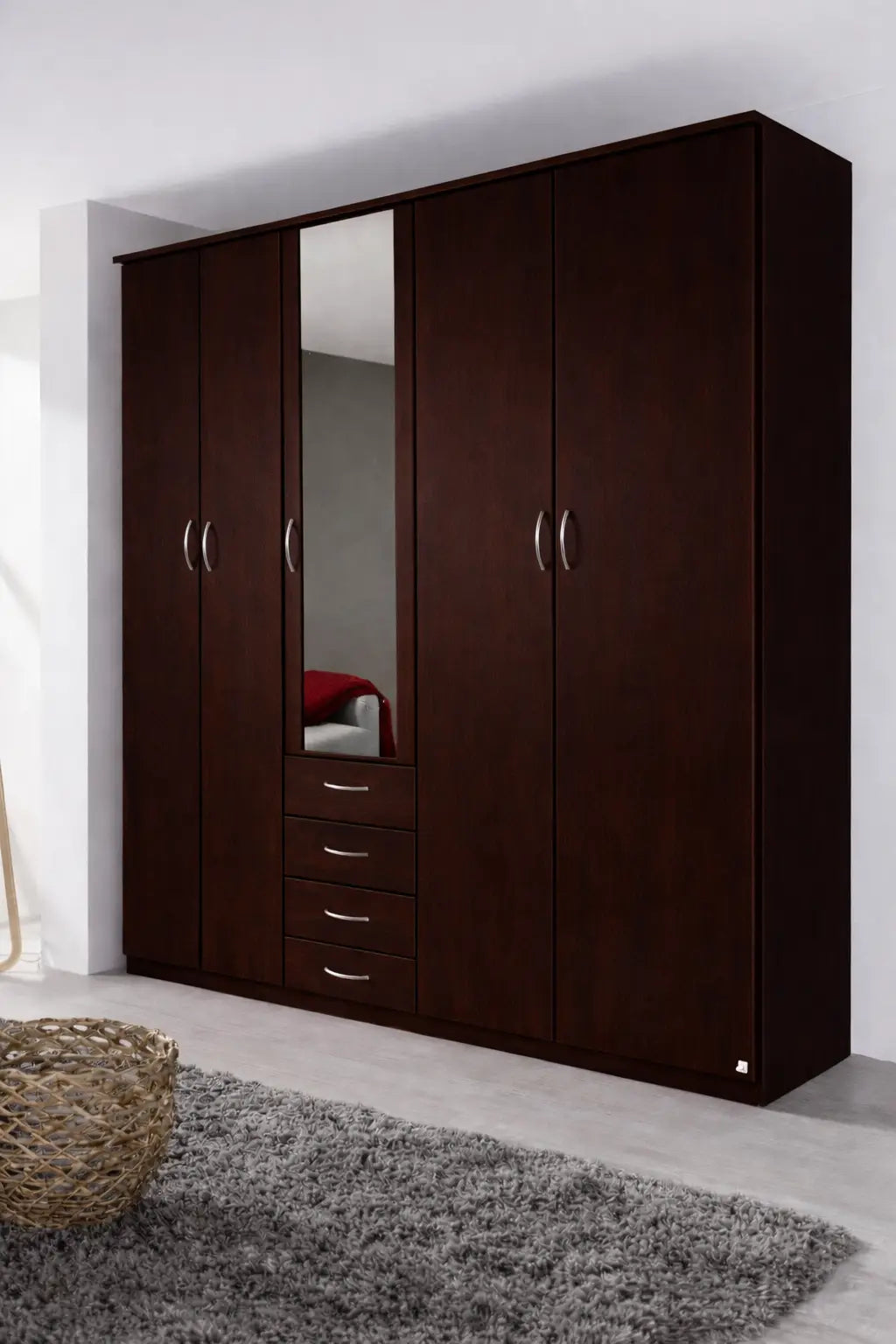 Wardrobe, 4 Door, MDF Custom