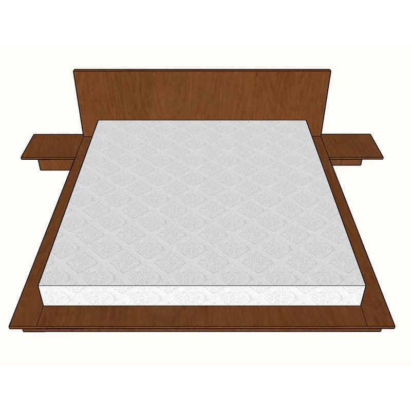 Oreo low bed with 2 side tables - Classic Furniture Dubai UAE