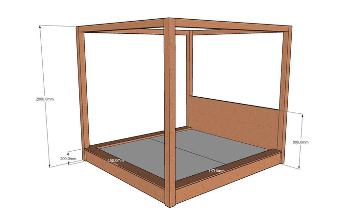 Poster Bed, Japan - Classic Furniture Dubai UAE
