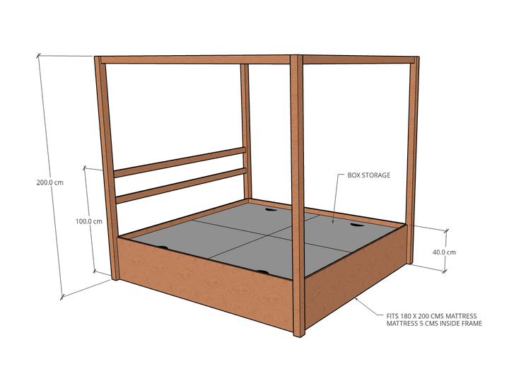 Poster Bed, Myta - Classic Furniture Dubai UAE