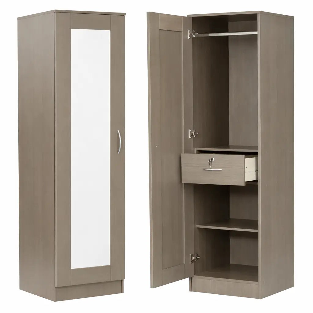 Wardrobe, 1 Door, MDF Custom