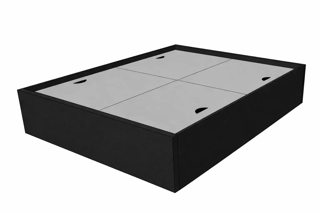 Bed Base with Box Storage, Custom Made