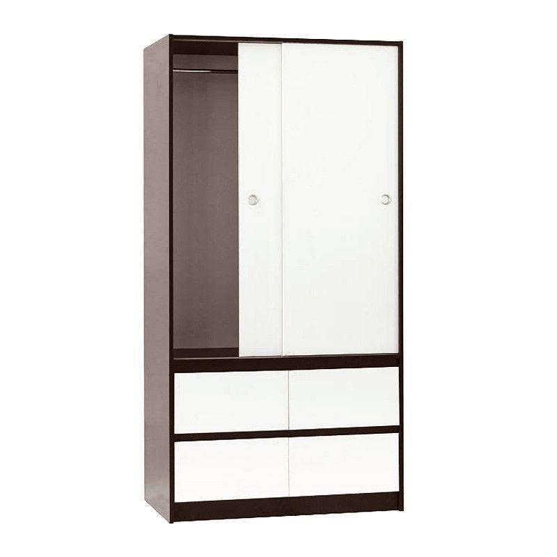 Sliding Door Wardrobe, 2 Door (120 cms), Custom Made - Classic Furniture Dubai UAE