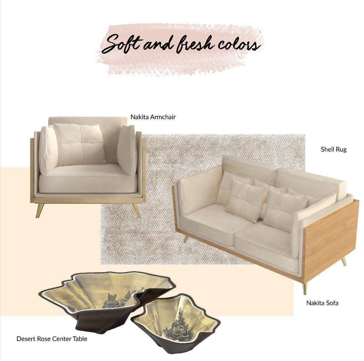 Sofa: Nakita - Classic Furniture Dubai UAE