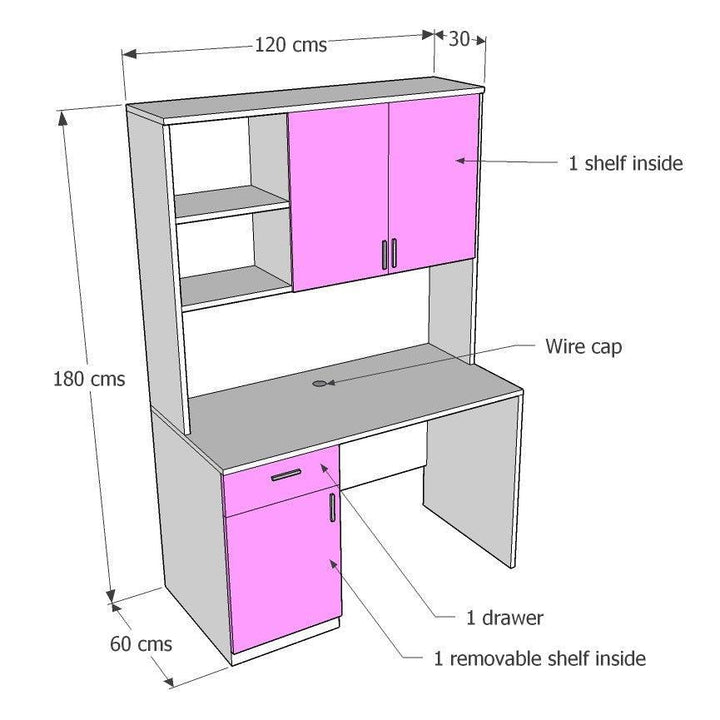 Study Table for Kids, Custom - Classic Furniture Dubai UAE