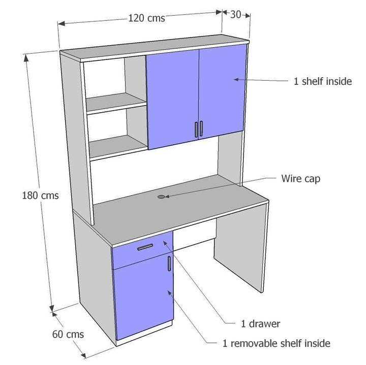 Study Table for Kids, Custom - Classic Furniture Dubai UAE