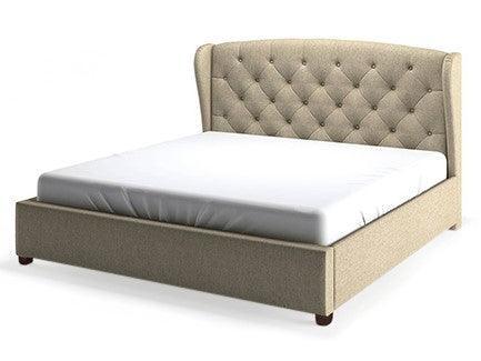 Upholstered Bed with optional storage, Brooke - Classic Furniture Dubai UAE