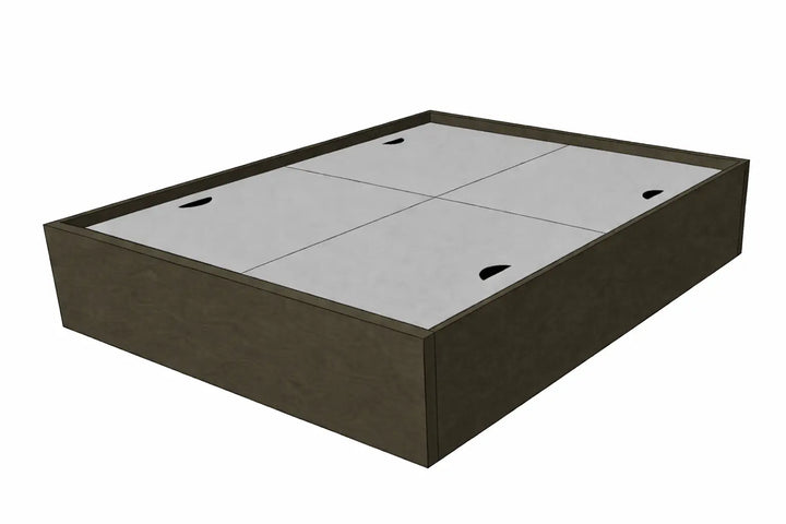 Bed Base with Box Storage, Custom Made