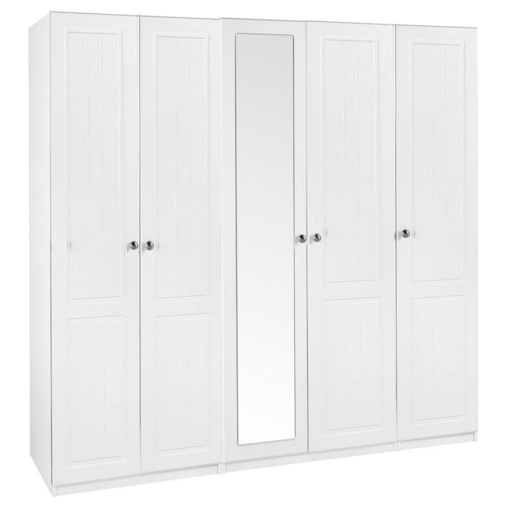 Wardrobe, 5 Door, MDF Custom - Classic Furniture Dubai UAE